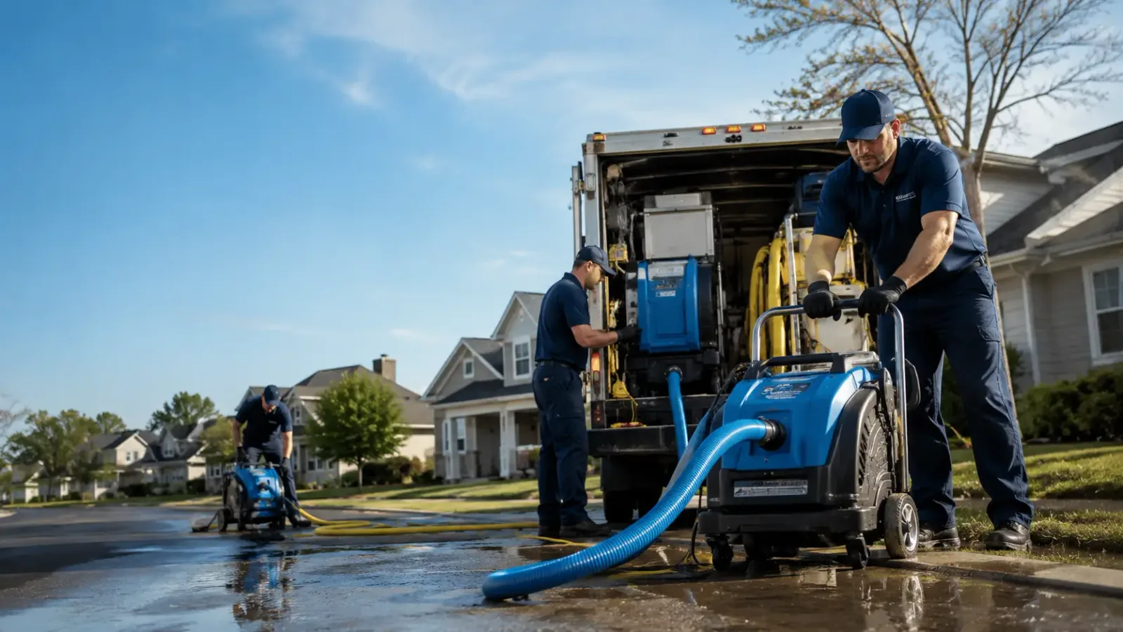 Flood Damage Cleanup in Haywood, WV